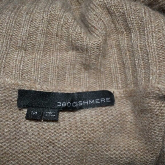 360 Cashmere Camden Mock Neck Cashmere Sweater - Picture 5 of 8